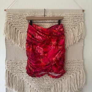 For Love & Lemons Alia Mini Skirt